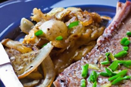 Savor the Flavor: Perfect Pan-Seared Thin Steak with Onions