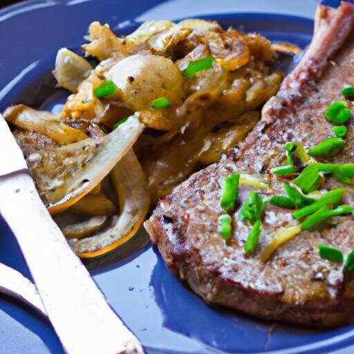 Savor the Flavor: Perfect Pan-Seared Thin Steak with Onions