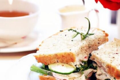 Radish & Butter Tea Sandwiches: A Crisp, Creamy Delight