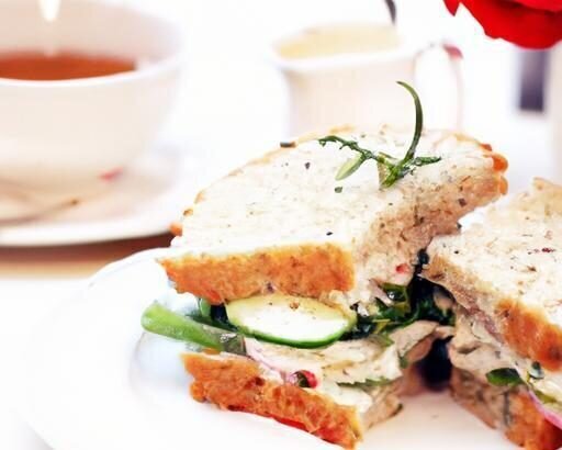 Radish & Butter Tea Sandwiches: A Crisp, Creamy Delight