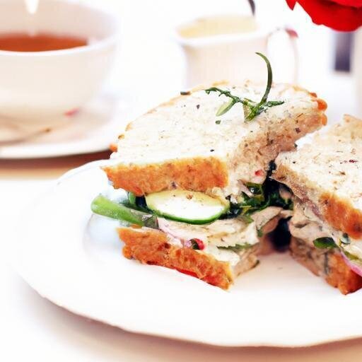 Radish & Butter Tea Sandwiches: A Crisp, Creamy Delight