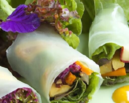Unwrapping Flavors: The Deconstructed Veggie Summer Roll Salad