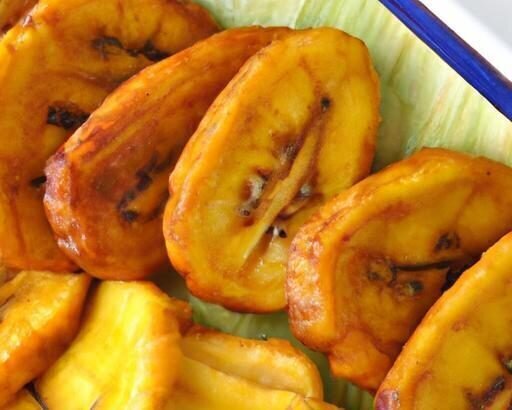 Golden Sweetness: The Art of Fried Plantains (Platanos Maduros)