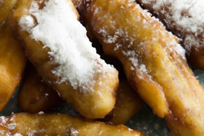 Golden Bliss: How to Make Fried Banana Fritters with Sugar