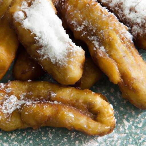 Golden Bliss: How to Make Fried Banana Fritters with Sugar