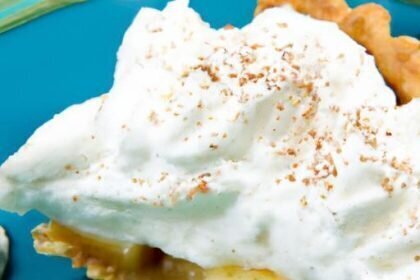 Decadent Vegan Banana Cream Pie: A Plant-Based Delight