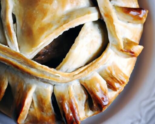 Hearty Beef & Onion Pie Wrapped in Flaky Golden Pastry