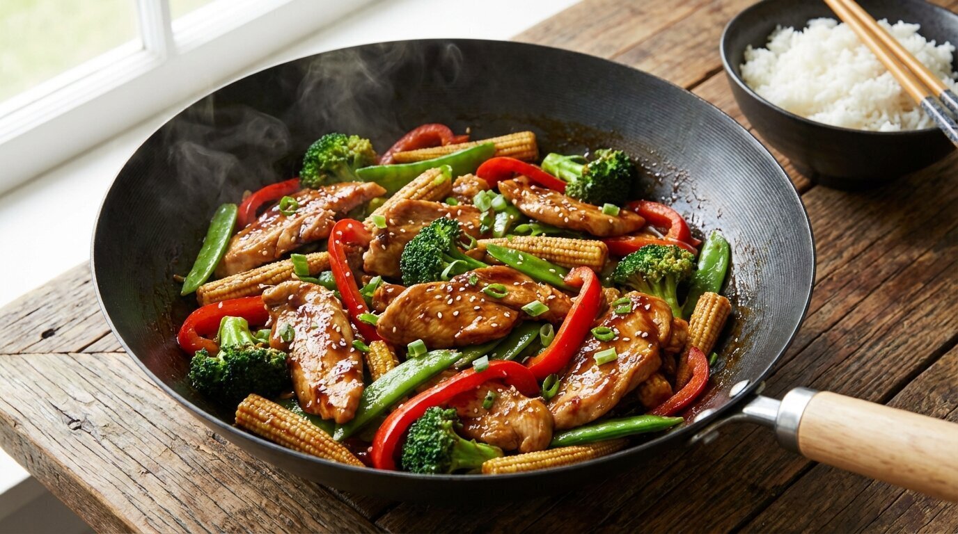 Decadent 15-Minute Chicken Stir-Fry Recipe Quick & Protein-Packed