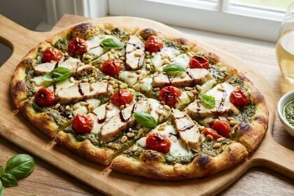 Delicious Italian Pesto Chicken Flatbread Pizza Guide: Savor the Flavors