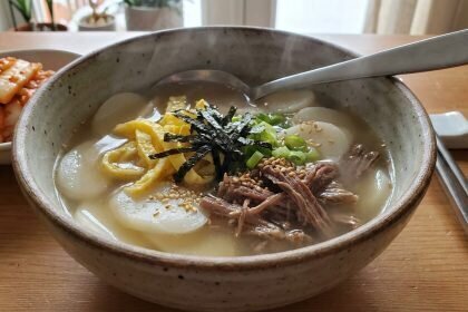 How to Make Best Homemade Korean Tteokguk Soup: Savor Tradition