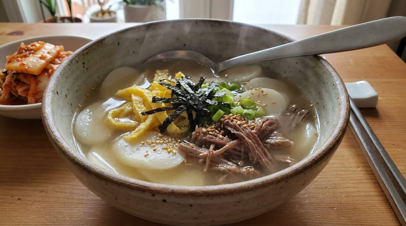How to Make Best Homemade Korean Tteokguk Soup: Savor Tradition