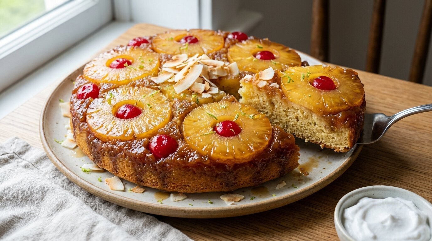 How to Make Vegan Pineapple Upside-Down Cake: Tropical Delight