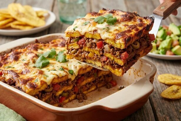 Simple Savory Beef & Sweet Plantain Lasagna A Flavorful Twist
