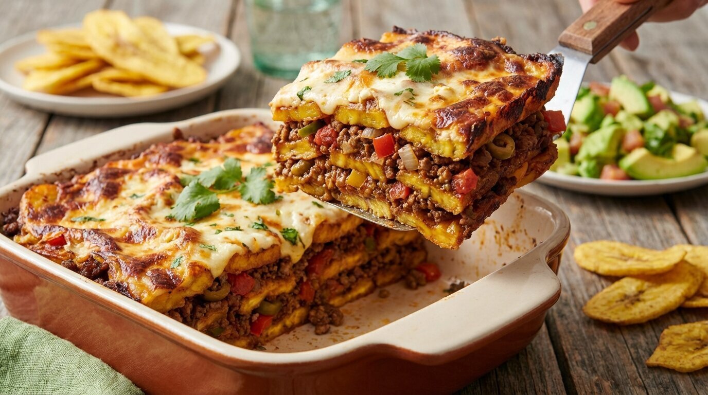Simple Savory Beef & Sweet Plantain Lasagna A Flavorful Twist