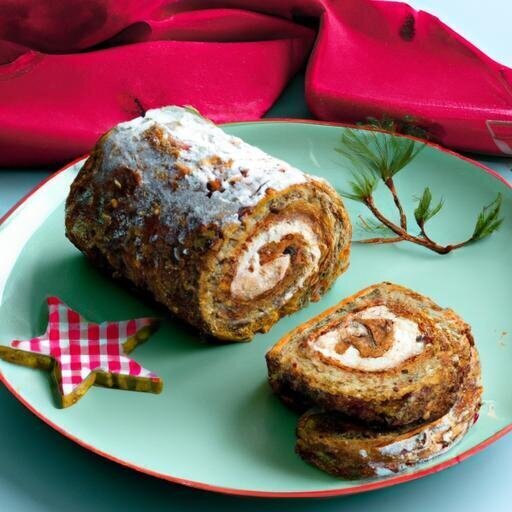 Delightful Gingerbread Roll Cake: A Festive Holiday Treat
