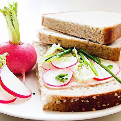 Radish & Butter Tea Sandwiches:‌ A Crisp, Creamy Delight