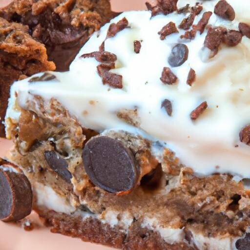 Indulge in the Magic of Chocolate Chip Cookie dough ice Cream Cake