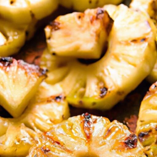 Sweet⁤ Flames: Grilled Pineapple Drizzled with ‌Honey & Cinnamon