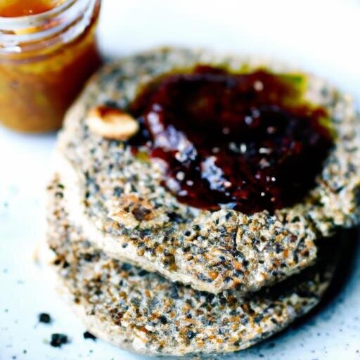 Wholesome Gluten-Free Crumpets with homemade Chia Jam