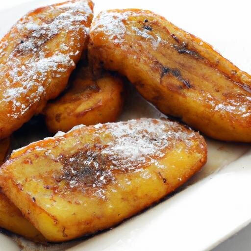 Golden Bliss: How to Make Fried Banana Fritters with Sugar