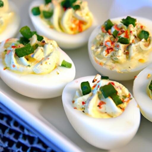 Creamy Deviled Eggs with a Healthy Greek Yogurt Twist