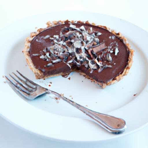 Decadent Keto chocolate Silk Pie with Crunchy Nut Crust