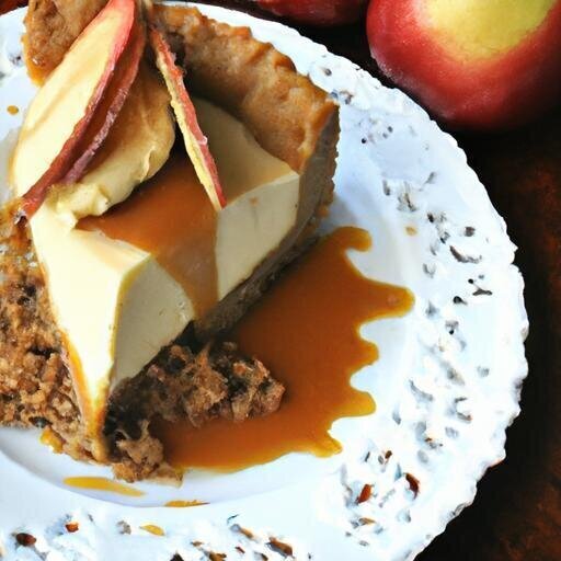 Decadent Caramel Apple Cheesecake on Graham Cracker Crust