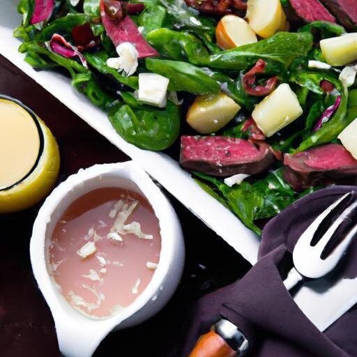 Savor the Bold flavor of Steak Salad with Creamy Horseradish