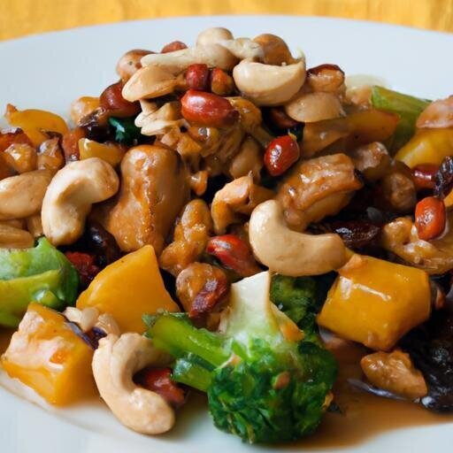 Spicy Stir-fried chicken ⁢with Crunchy⁤ Peanuts ⁢Delight
