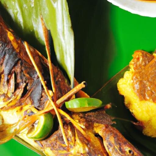 Savor the Aroma:‍ Grilled Fish Wrapped in Banana ⁢Leaves