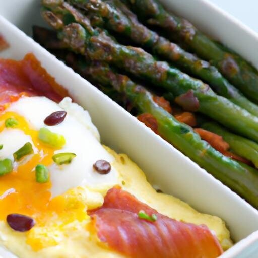 Savory Smoked salmon & Asparagus Egg Bake Recipe Delight