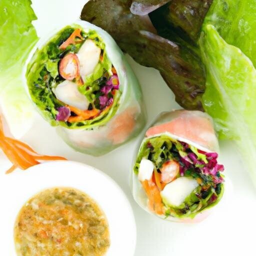 Unwrapping Flavors: The Deconstructed Veggie Summer Roll Salad