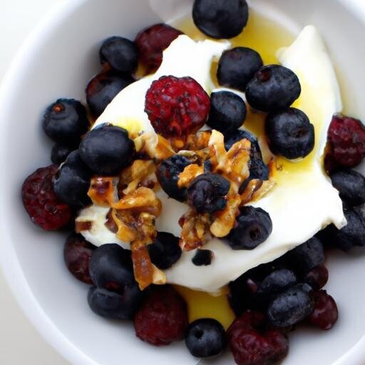 Elevate ​Breakfast: Greek Yogurt Parfait with Nuts ​&⁣ Berries