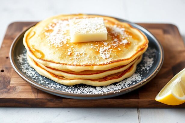 بسبوسة هولندية نفّاشة بطعم الليمون والسكر، فطيرة زبدية شهية—Irresistible Fluffy Dutch Baby Pancake Zesty Lemon & Sugar Bliss