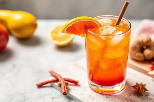 مشرُوب منعش Tamarind & Ginger Cooler بالزنجبيل والتمر هندي، صيفي زَستي منعش.