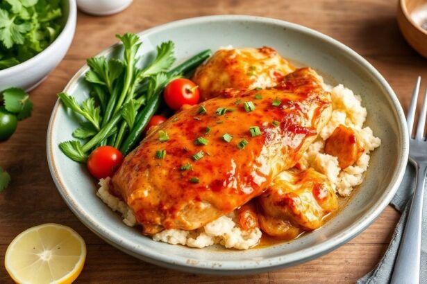 دجاج “Keto Marry Me Chicken” منخفض الكربوهيدرات بصلصة كريمية شهية، طعم لا يقاوم