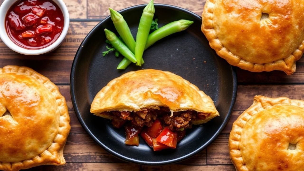فطائر مقرمشة محشية باللحم البقري المتبل، وصفة مثالية ودليل irresistibly savory