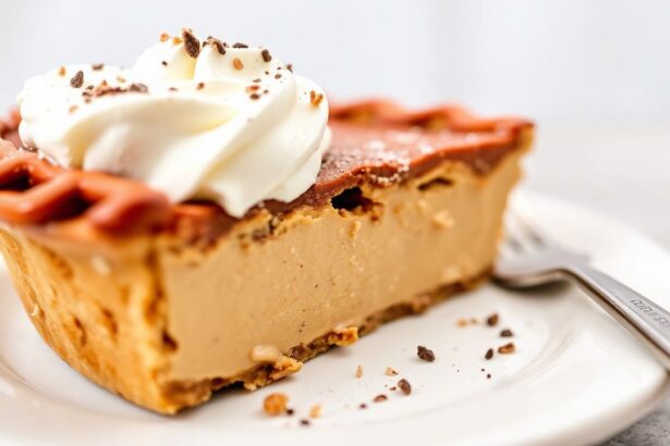 فطيرة زبدة الفول السوداني والپريتزل تجمع الحلو والمالح بنكهة مثالية، مع لمسة Sweet & Salty Peanut Butter Pretzel Pie