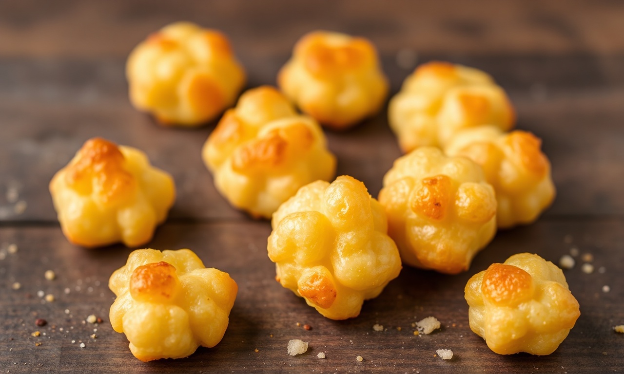 زبدات جبن كاسافا خالية من الغلوتين، لقمة ذهبية مقرمشة ومغذية، Delicious Gluten-Free Cassava Cheese Puffs