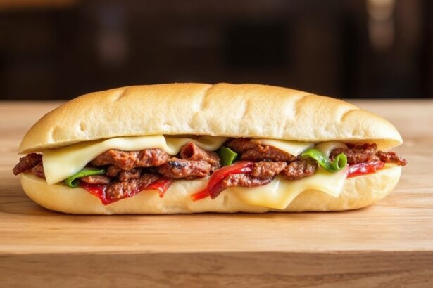 سر Philly Cheesesteak تُظهر أسرار الحشوة والخبز الطازج لصنع ساندويتش مثالي لا يُنسى