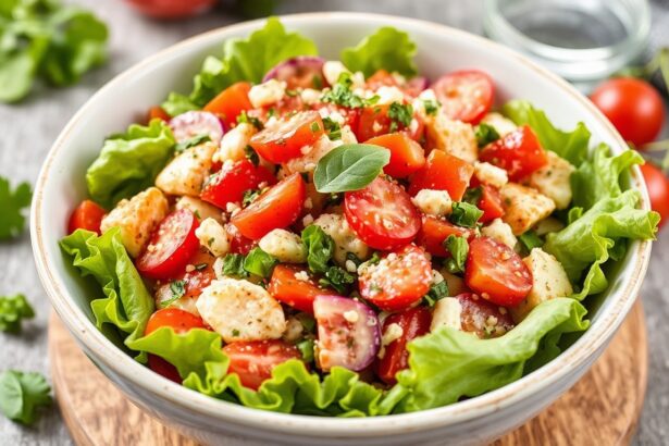 Delicious chopped Italian sub salad recipe, a flavorful lunch twist.