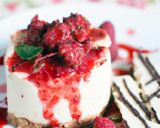 Decadent White Chocolate Raspberry Cheesecake Delight