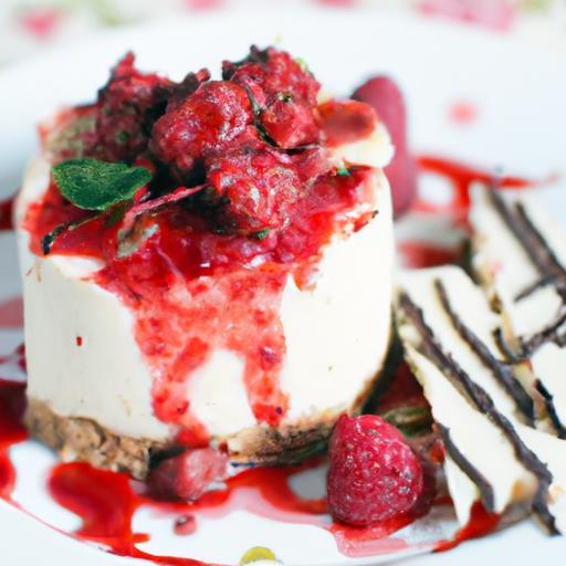Decadent White Chocolate Raspberry Cheesecake Delight