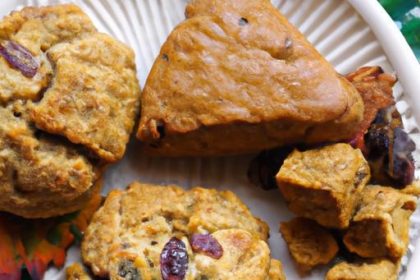 Cozy Up with Irresistible Vegan Pumpkin Spice Scones