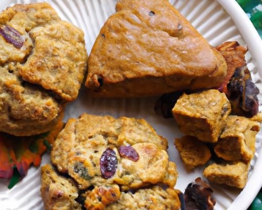 Cozy Up with Irresistible Vegan Pumpkin Spice Scones
