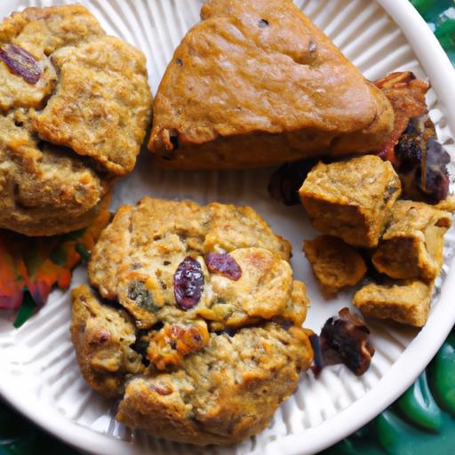 Cozy Up with Irresistible Vegan Pumpkin Spice Scones