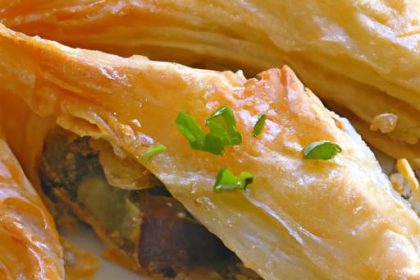 Delicious Vegan Spanakopita Triangles: A Healthy Greek Treat