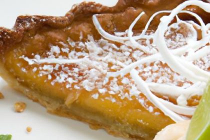 Zesty Delight: The Magic of Condensed Milk & Lime Pie