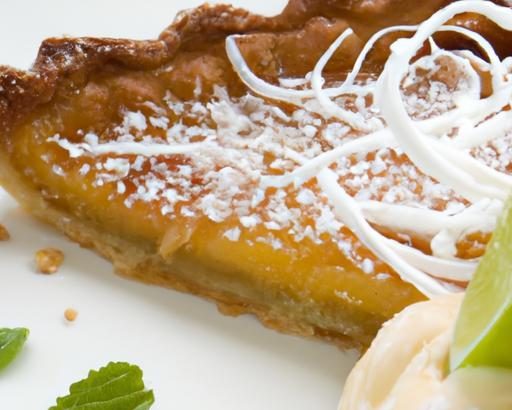 Zesty Delight: The Magic of Condensed Milk & Lime Pie