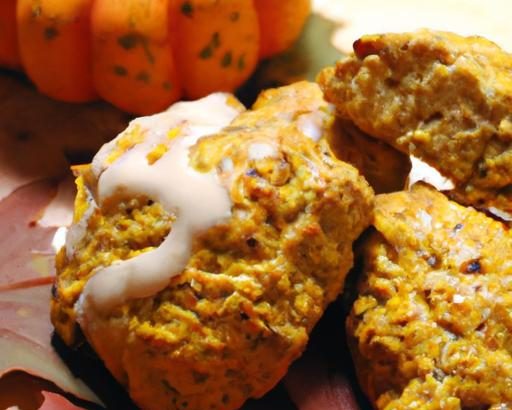Irresistible Gluten-Free Pumpkin Scones with Maple Glaze Delight